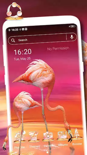 Play Pink Flamingo Launcher Theme  and enjoy Pink Flamingo Launcher Theme with UptoPlay