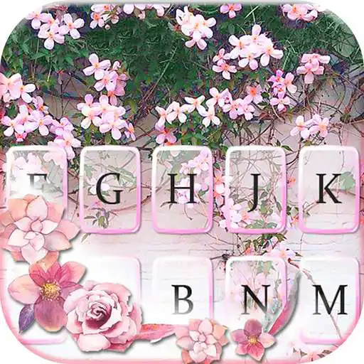 Play Pink Floral Wall Keyboard Theme APK Play Pink Floral Wall Keyboard Theme APK