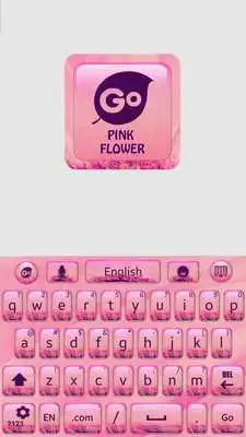 Play Pink Flower Go Keyboard