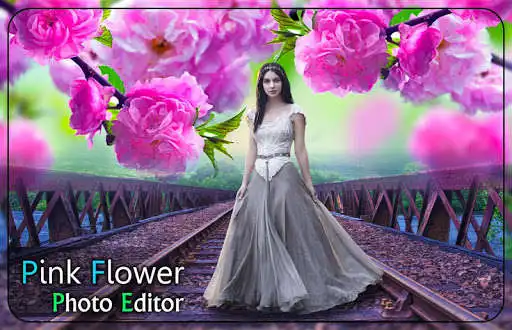 Play Pink Flower Overlay Effect : photo edit :dp status as an online game Pink Flower Overlay Effect : photo edit :dp status with UptoPlay