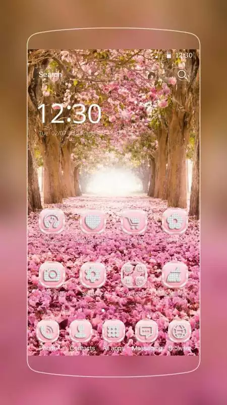 Play Pink Flower Road Theme