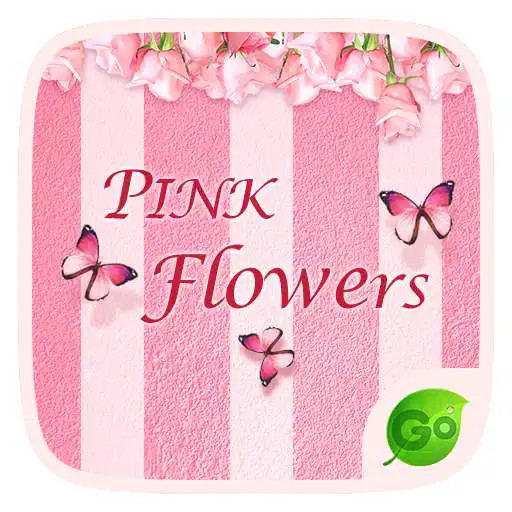 Run free android online Pink Flowers GO Keyboard Theme APK
