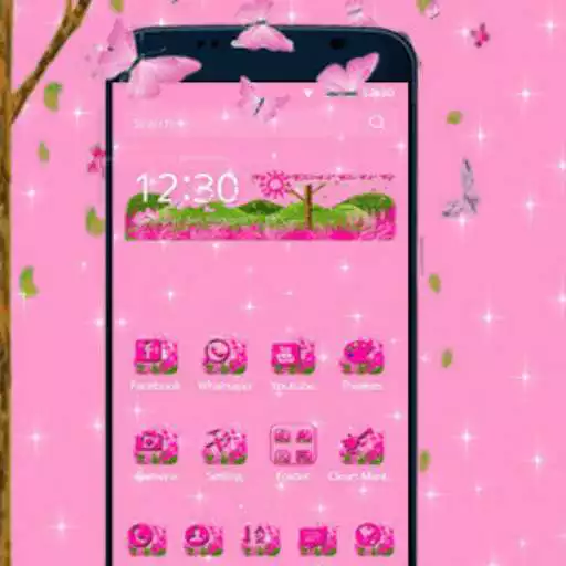 Free play online Pink Flower Theme APK Free play online Pink Flower Theme APK