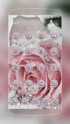 Play Pink Frozen Flower Theme