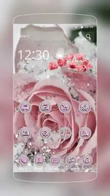 Play Pink Frozen Flower Theme