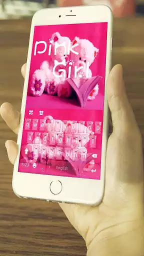 Play Pink Girl Keyboard Theme