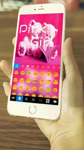 Play Pink Girl Keyboard Theme