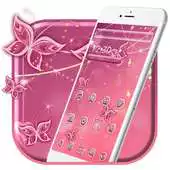 Free play online Pink Glitter 2D theme and wallpaper APK