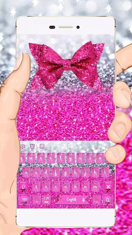 Play Pink Glitter Bow