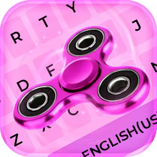 Play Pink Glitter Fidget Spinner Animated Keyboard APK Play Pink Glitter Fidget Spinner Animated Keyboard APK