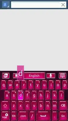 Play Pink Glitter Go Keyboard