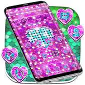 Free play online Pink Glitter Sequin Heart Theme APK Free play online Pink Glitter Sequin Heart Theme APK