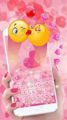 Play Pink Glitter Valentine Keyboard