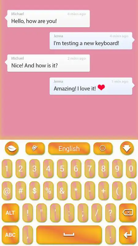 Play Pink Gold Theme