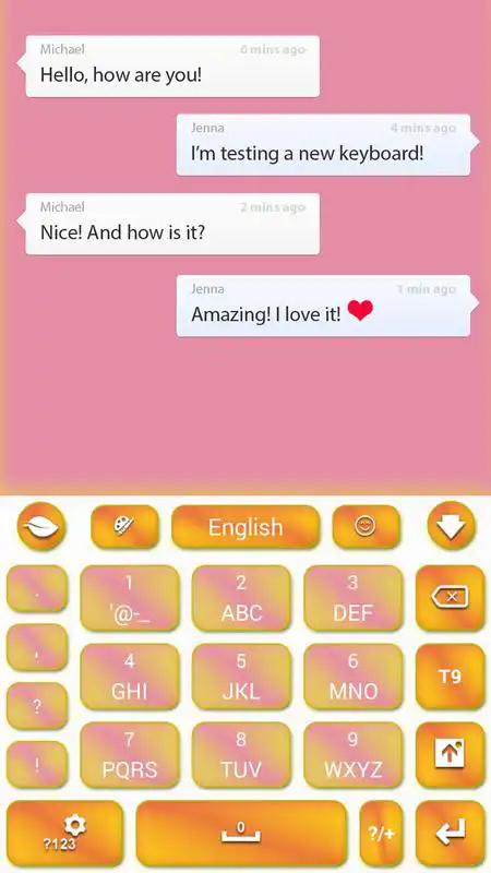 Play Pink Gold Theme