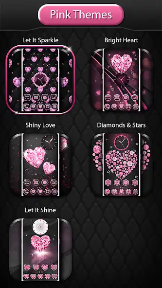 Play Pink Heart Diamond Theme as an online game Pink Heart Diamond Theme with UptoPlay