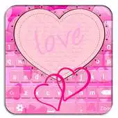 Free play online Pink Hearts Keyboard Designs APK
