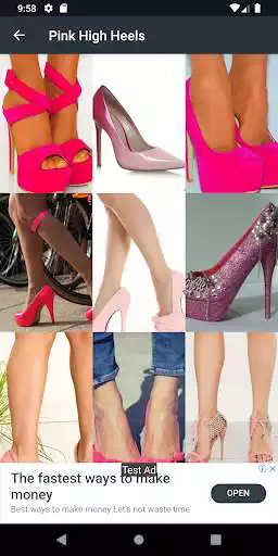 Play Pink High Heels