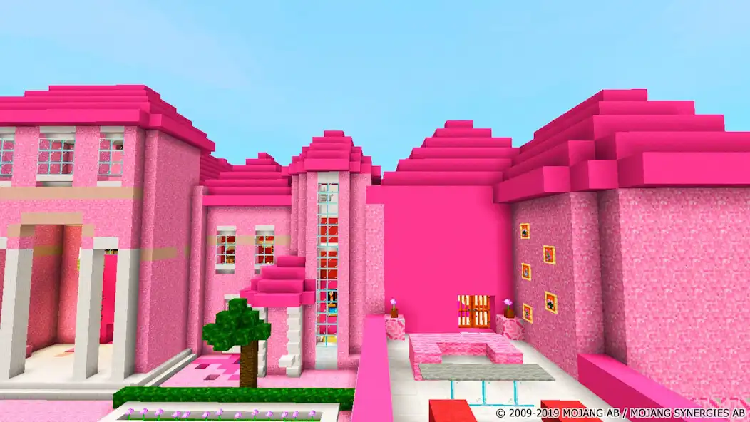 Play Pink house for minecraft  and enjoy Pink house for minecraft with UptoPlay