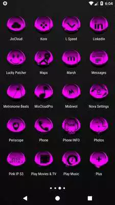 Play Pink Icon Pack Style 3 v3.0 Free