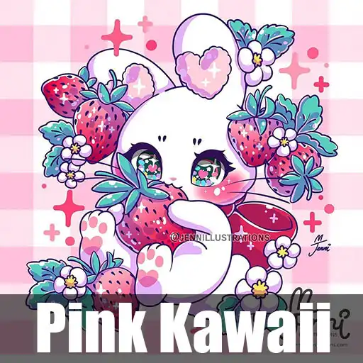 Play Pink Kawaii Wallpapers 4K HD APK