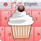 Free play online Pink Keyboard Cupcakes for GO  APK