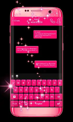 Play Pink Keyboard For WhatsApp  and enjoy Pink Keyboard For WhatsApp with UptoPlay