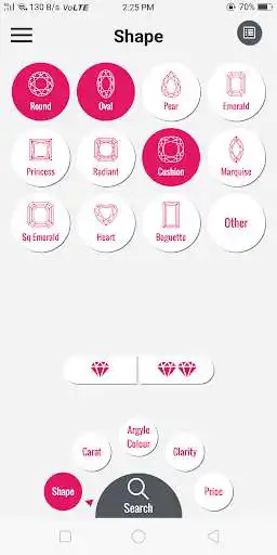 Play Pink Kimberley as an online game Pink Kimberley with UptoPlay