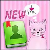 Free play online Pink Kitties for GO Contacts APK