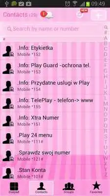 Play Pink Kitties for GO Contacts