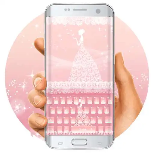 Free play online Pink lace wedding keyboard APK Free play online Pink lace wedding keyboard APK
