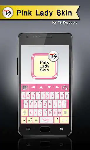 Play APK Pink Lady Skin for TS Keyboard  and enjoy Pink Lady Skin for TS Keyboard with UptoPlay com.tss21.gkbd.skin.google.pinklady