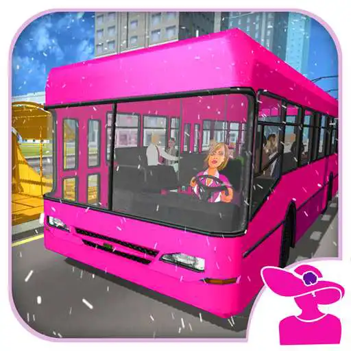Free play online Pink Lady Snow Bus City Driver 3D APK Free play online Pink Lady Snow Bus City Driver 3D APK