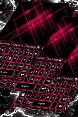 Play Pink Laser Keyboard Theme Play Pink Laser Keyboard Theme