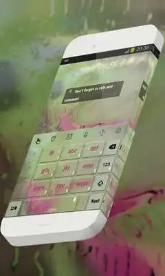 Play Pink lilac Keypad Skin