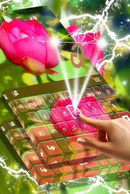 Play Pink Lotus Keyboard