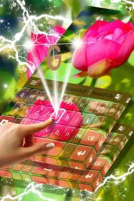 Play Pink Lotus Keyboard