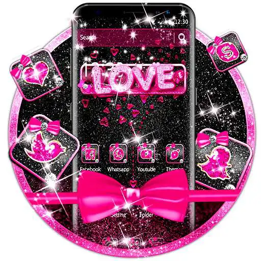 Run free android online Pink Love Bow Theme APK Run free android online Pink Love Bow Theme APK