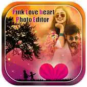 Free play online Pink Love Heart Photo Editor APK