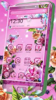 Play Pink Love Rose Garden Theme Play Pink Love Rose Garden Theme