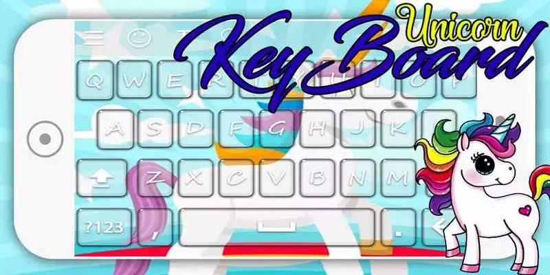 Play Pink Magical Unicorn Keyboard Theme