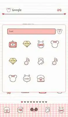 Play pink miki mini dodol theme