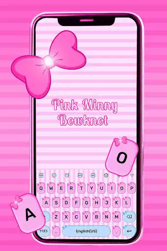 Play Pink Minny Bowknot Keyboard  and enjoy Pink Minny Bowknot Keyboard with UptoPlay