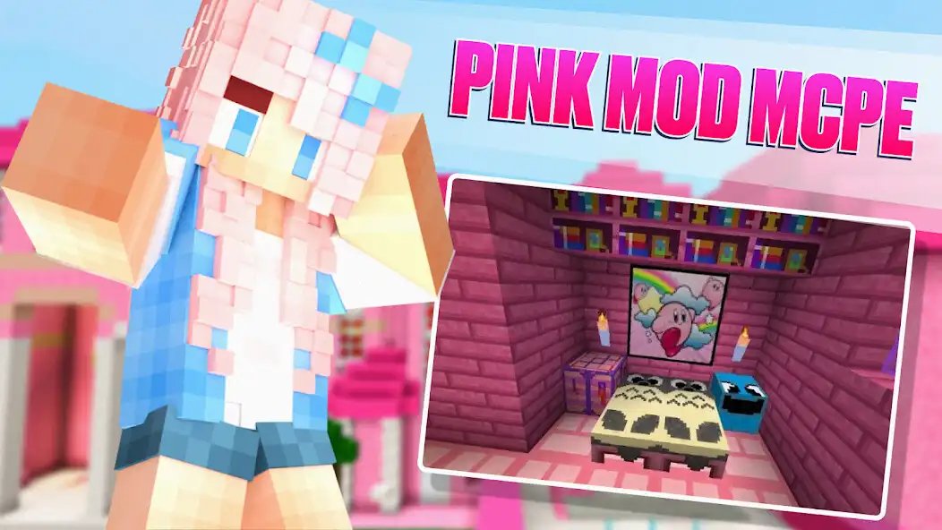 Play Pink Mod MCPE  and enjoy Pink Mod MCPE with UptoPlay