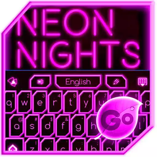 Free play online Pink Neon. GO Keyboard Theme  APK