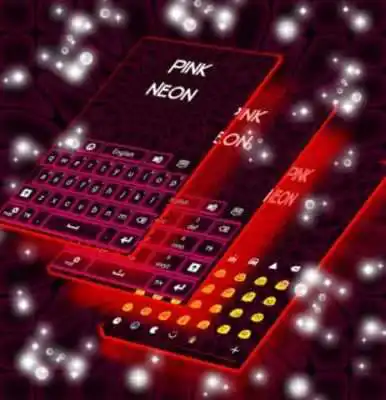 Play Pink Neon Keyboard Theme Play Pink Neon Keyboard Theme