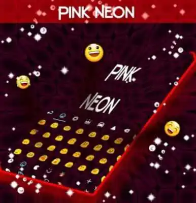 Play Pink Neon Keyboard Theme Play Pink Neon Keyboard Theme
