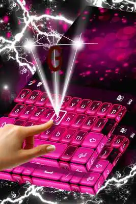 Play Pink Neon Keyboard Theme Play Pink Neon Keyboard Theme