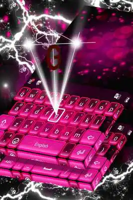 Play Pink Neon Keyboard Theme Play Pink Neon Keyboard Theme