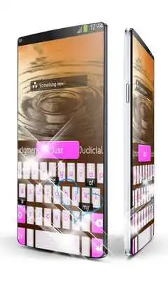 Play Pink Notebook Keypad Art